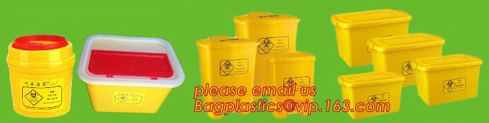 Medical syringe round sharp container ,safety box for needles,sharp bin, Hospital medical sharps container, Disposal sha
