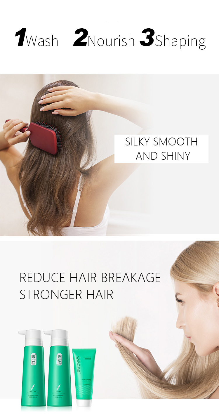 500ml Tea Extract Shampoo And Conditioner Revitalizing For All Hair Types Customizable