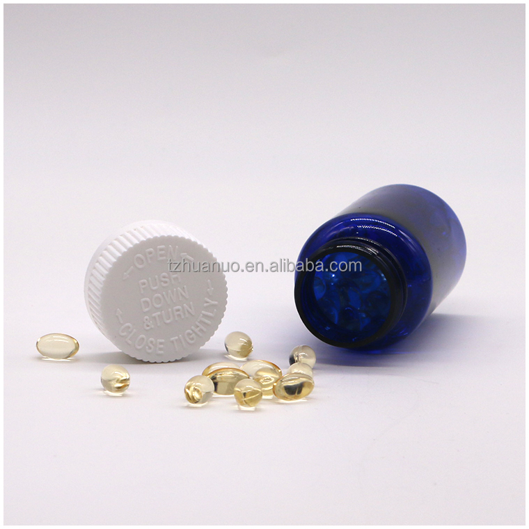 75ml Round Shape PET Plastic Bottle with Screw Cap and Custom Label Printing Service
