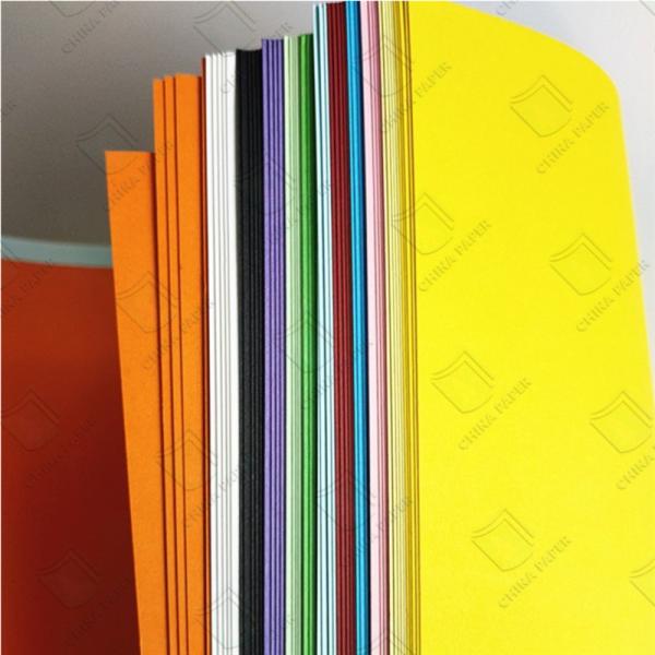 Quality 70-400GSM 100% Virgin Wood Pulp Paper Color Paper Color Board for sale