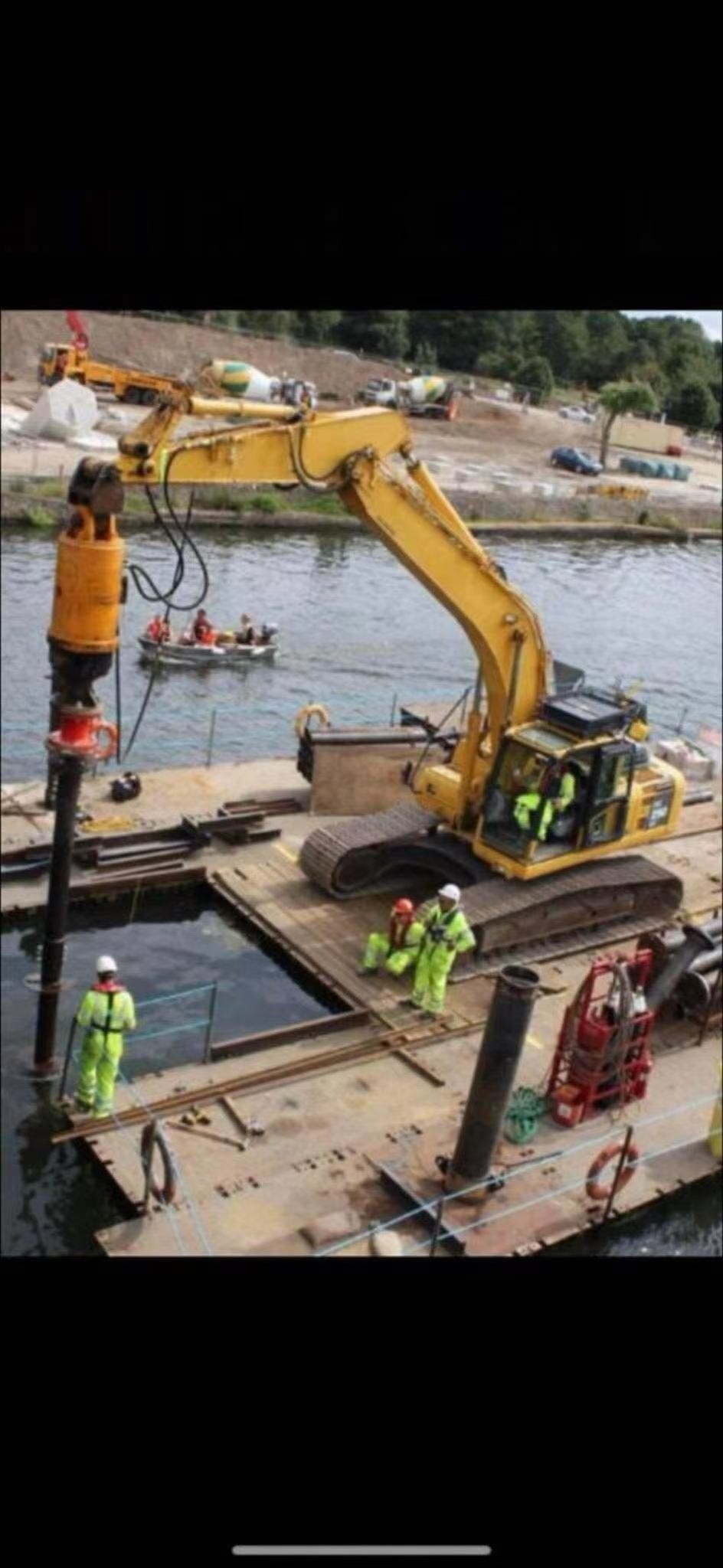 Dopro Excavator Earth Auger For Earth / Water Working ISO CE Approved