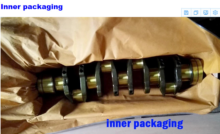 4ISBE QSB4.5 Diesel Engine Crankshaft 2831067 4025081 4896764 4934564 4981226