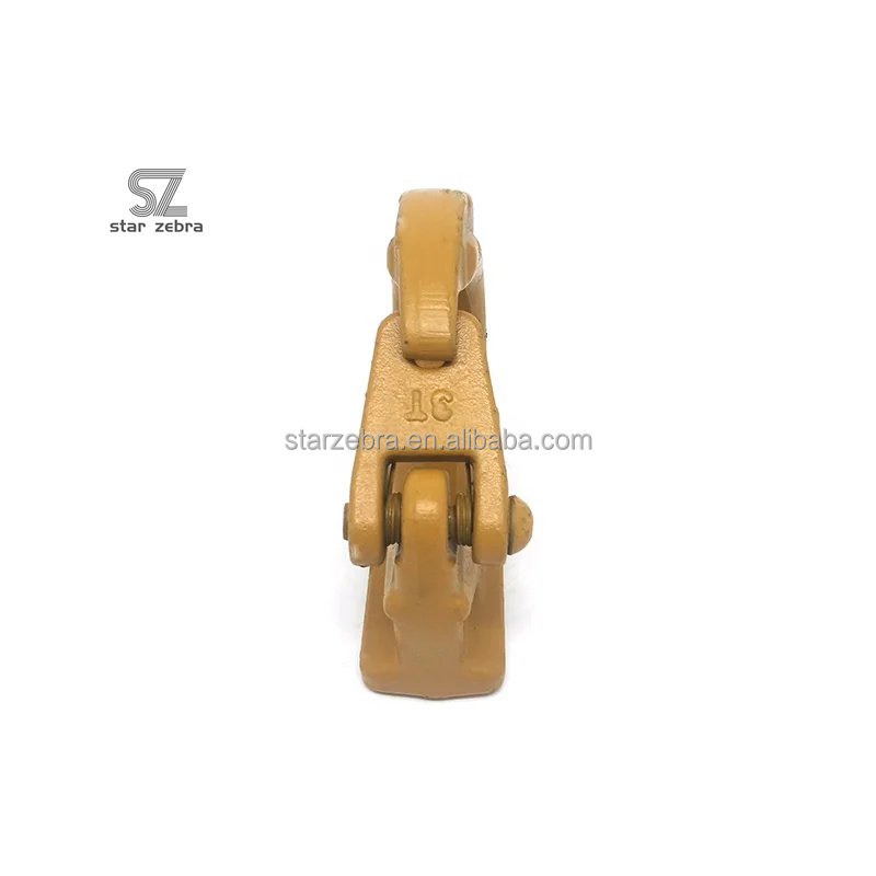 High Load Capacity Black Alloy Steel Weld On Bucket Lifting Hook for Excavator
