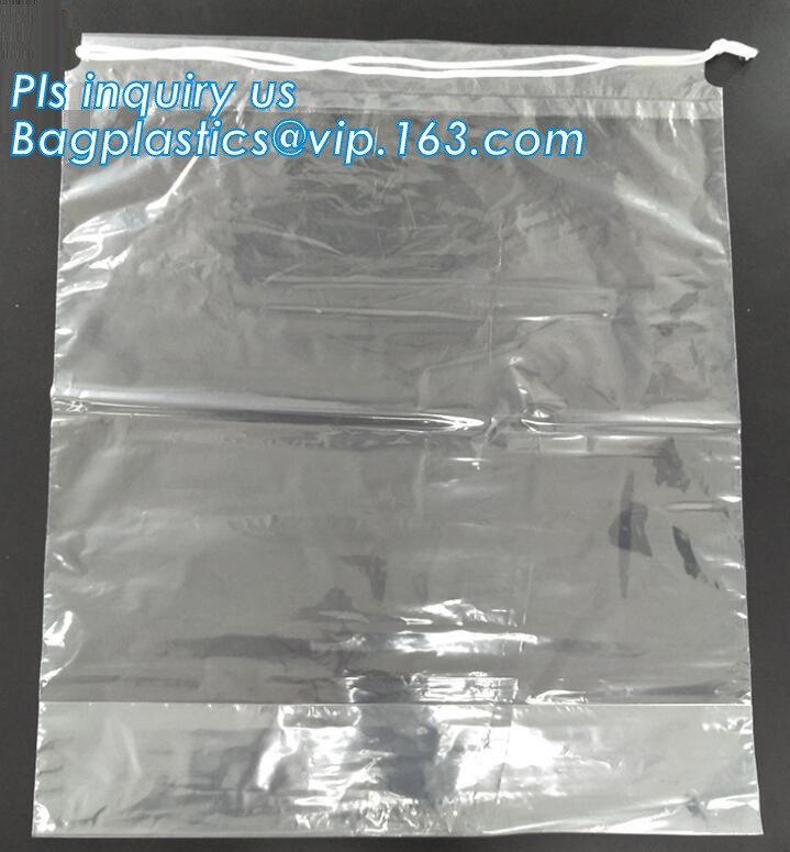 Biodegradable Waterproof Travel Drawstring Bag Shoe Laundry Underwear Makeup Storage Pouch Backpack Laundry Bag bagease
