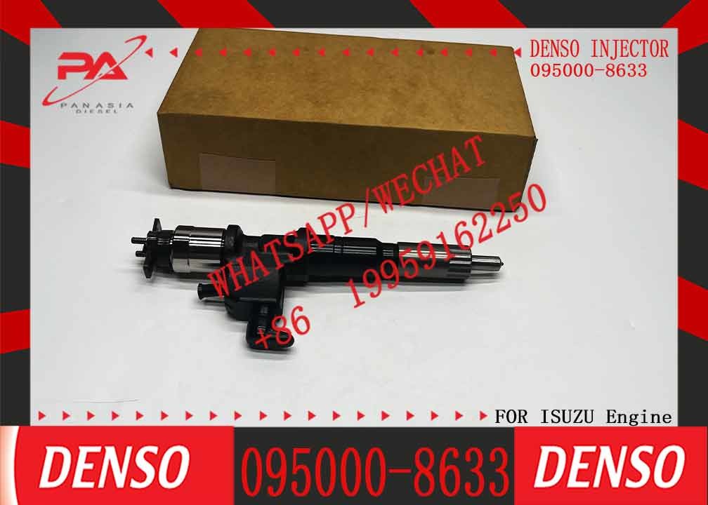 High Quality Diesel Injector Diesel Common Rail Injector 095000-8633 8-98139816-3 8981398163 Diesel Engine Parts 095000-