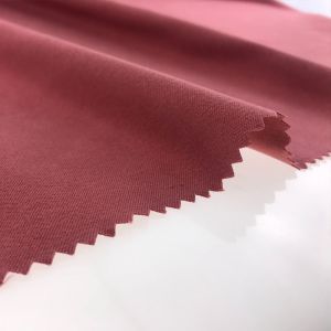235gsm Polyester Suiting Fabric Plain Brushed Polyester Fabric stain Resistant