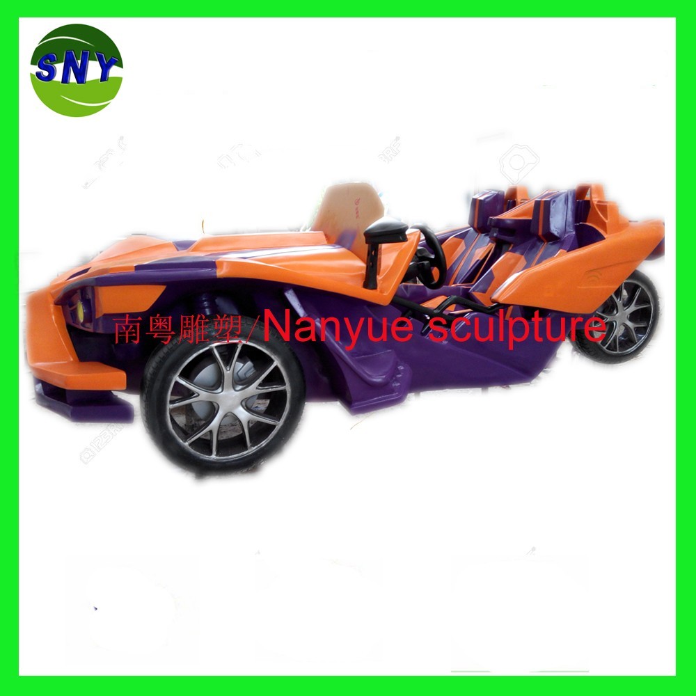 outdoor garden decorative statue Ferrari car model multi-color fiberglass as in car shopl/ Celebrating party