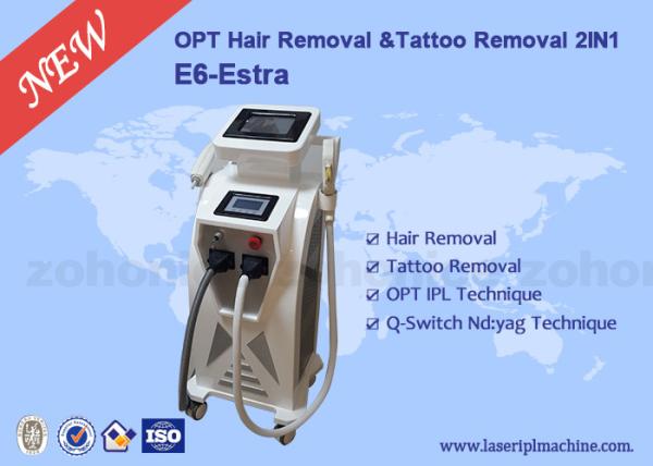 1000MJ Elight Hair Removal Machine Wind + Water + Semi + Conductor Cooling