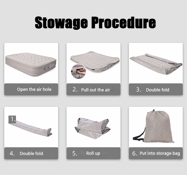 PVC Inflatable Air Mattresses Foldable Sofa Inflatable Bed For Kids