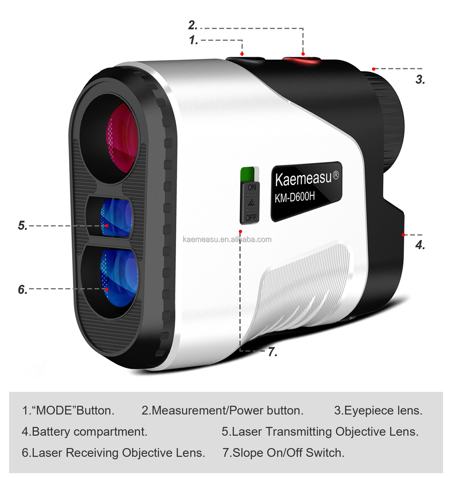 OEM Telescope Outdoor sport Laser Rangefinder 450M-1000M Slope scope Hunting Shooting Golf Distance Meter