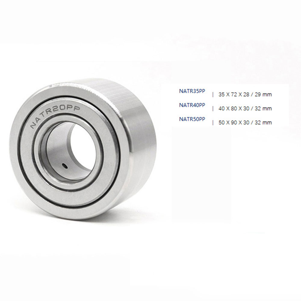 NATV35 / NATV35PP Double Row Cam Follower Needle Roller Bearing for Printing Machines