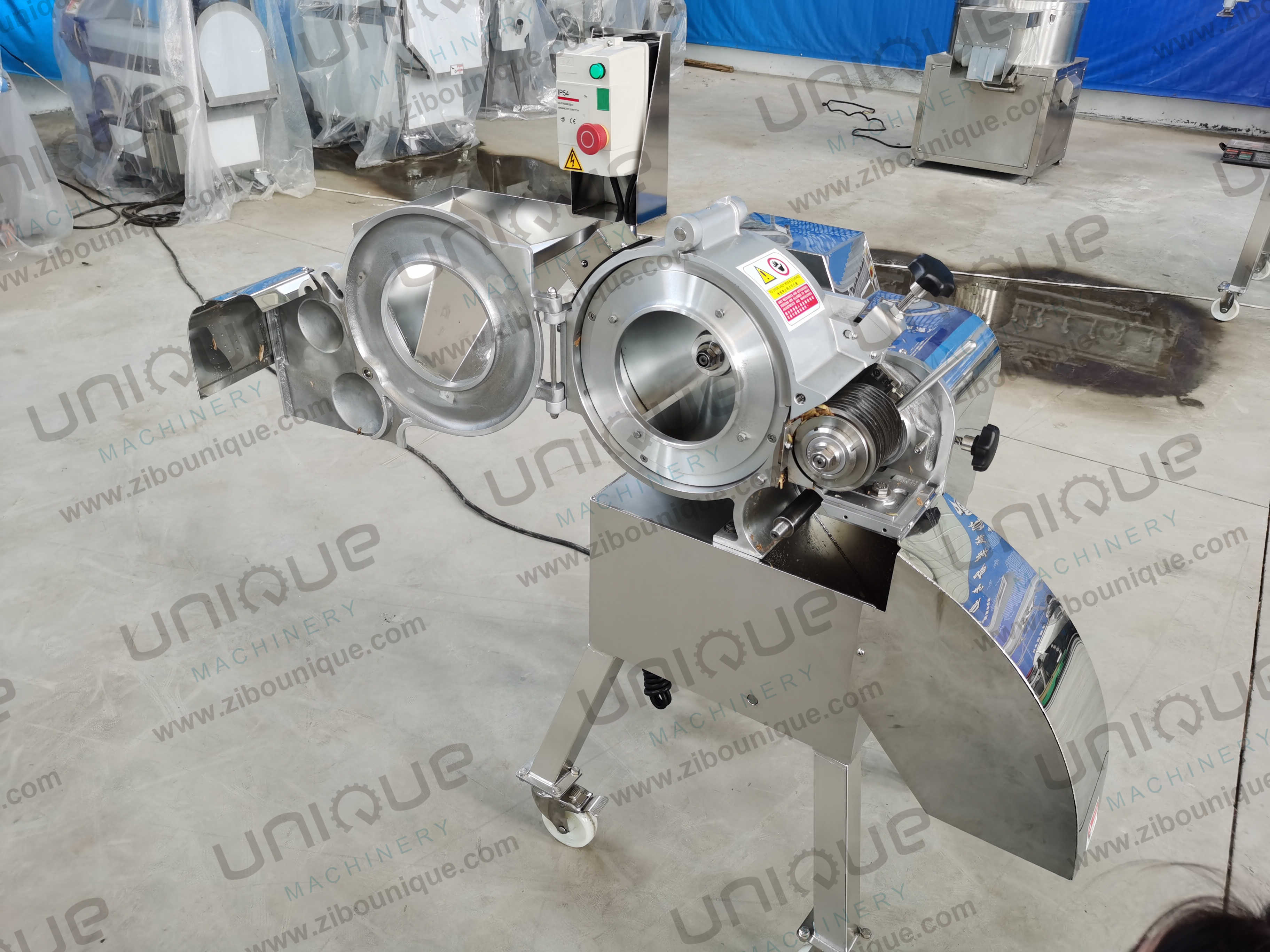 Heavy-Duty Potato Cube Cutting Dicing Machine for Professional Vegetable Slicing