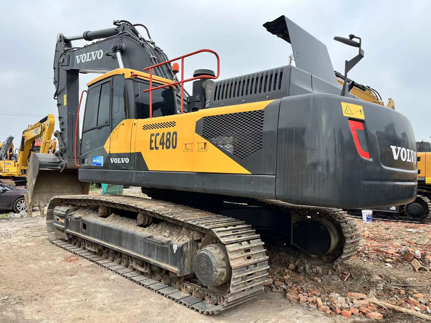 Second-hand Volvo Ec480 Crawler Excavator Used Volvo 480 Used Excavator With Good Condition