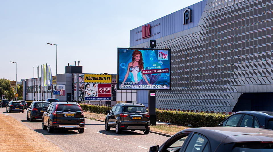 6500cd/sqm 27.5W Led Outdoor Advertising Board Waterproof 1/10 Scan SMD1921