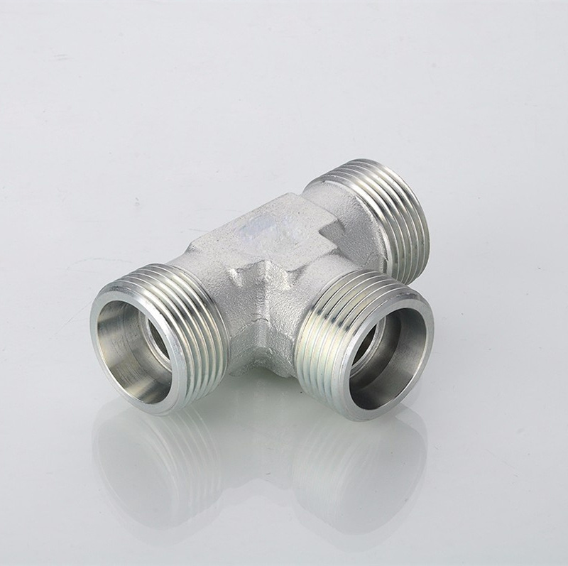 6000 Psi NPT Male Female Swagelok Bite Type Tube Fittings Equal Tee AC/Ad