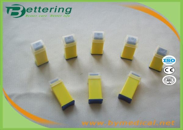 26G Yellow Colour Sterile Auto Pressure Activated Safety Blood Lancet Asepsis