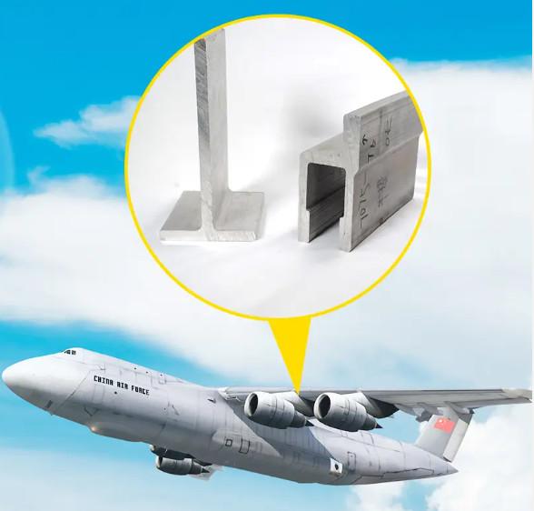 2024 7003 7075 Aluminum Profile For Aviation Industry And Aerospace Aircraft