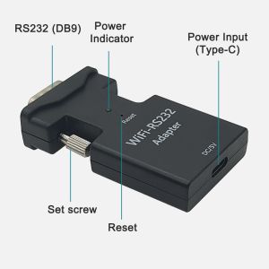 Mini RS232 to Wifi Adapter