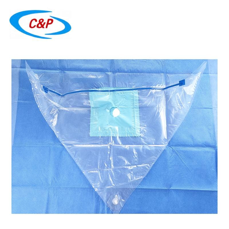 Nonwoven Surgical Ortho Knee Arthroscopy Drape U Shape With Pouch