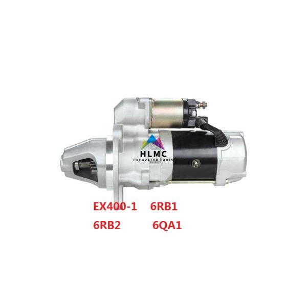 Excavator Parts Hitachi Excavator Isuzu Engine Starting Motor EX400-1/6QA1/6RB2