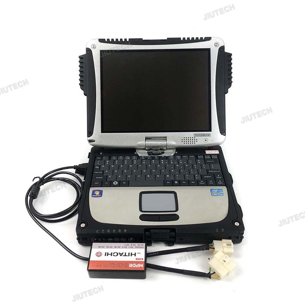 CF19 laptop+MPDR Software 3.9 Heavy Duty Diagnostic Tool Tester for Hitachi ZX-1 ZX-3 ZX-3G ZX-5 ZX-6 ZX-7 of Excavator