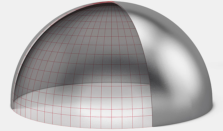 Industry Stainless Steel Dished Ends for Boilers and Containers