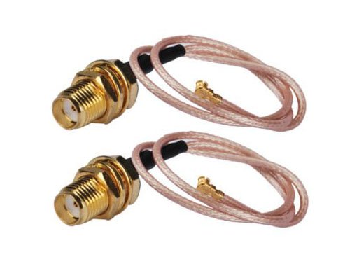 RF Coaxial Cable RG178 Waterproof With SMA to IPEX for DC 3.3-5.0V Supply Voltage