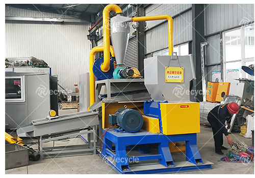100-1000kg/h Waste Copper Separating Granulator Crusher Plant for Building Material Shops