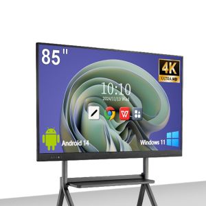 Wi-Fi 6/5G Support Wireless Projection 9pcs Screen Interactive Smart Board