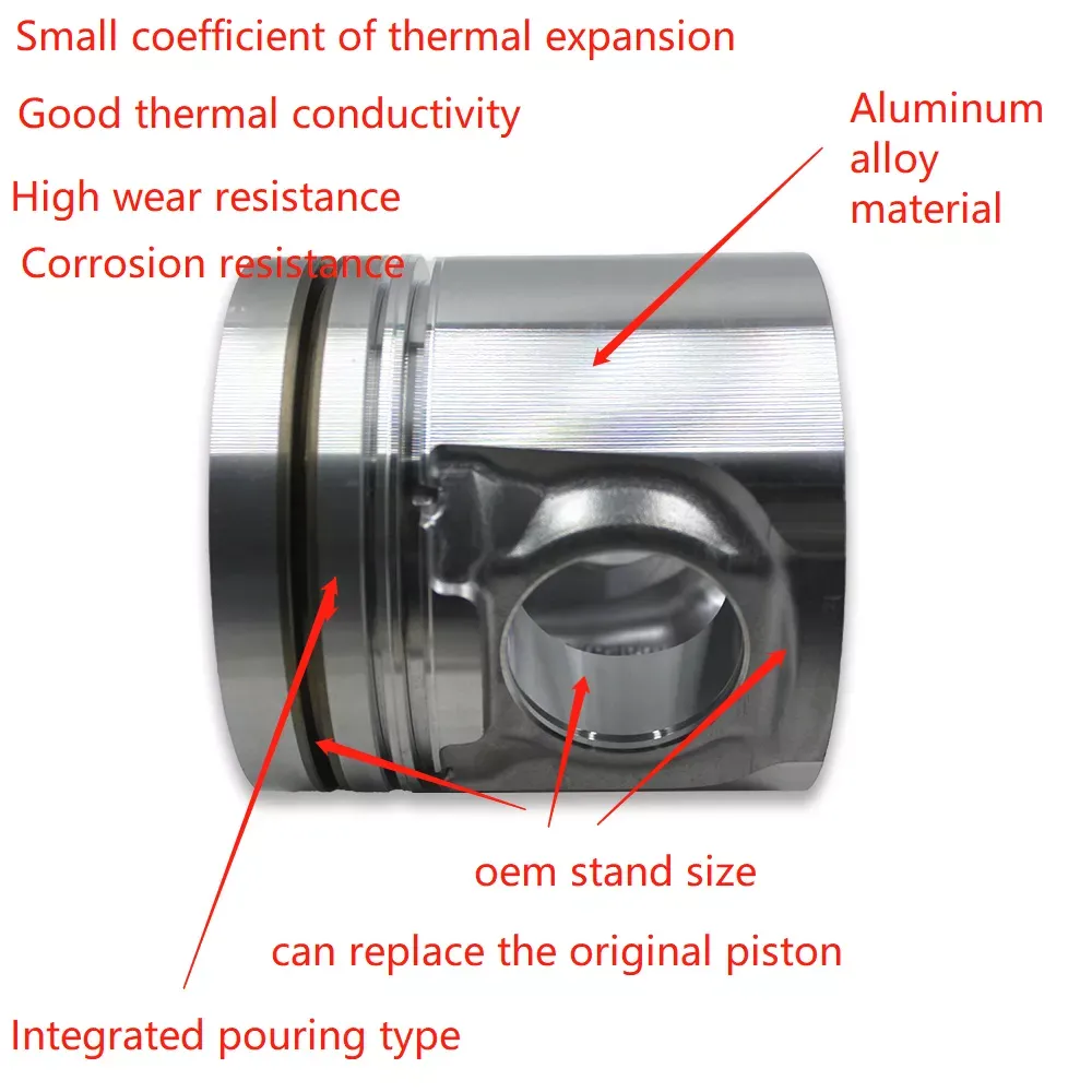 STD Diameter 8N3102 C05AL-8N3102 SC-8N3102 Piston for CAT Caterpillar 3306 3406 SDEC cylinder piston