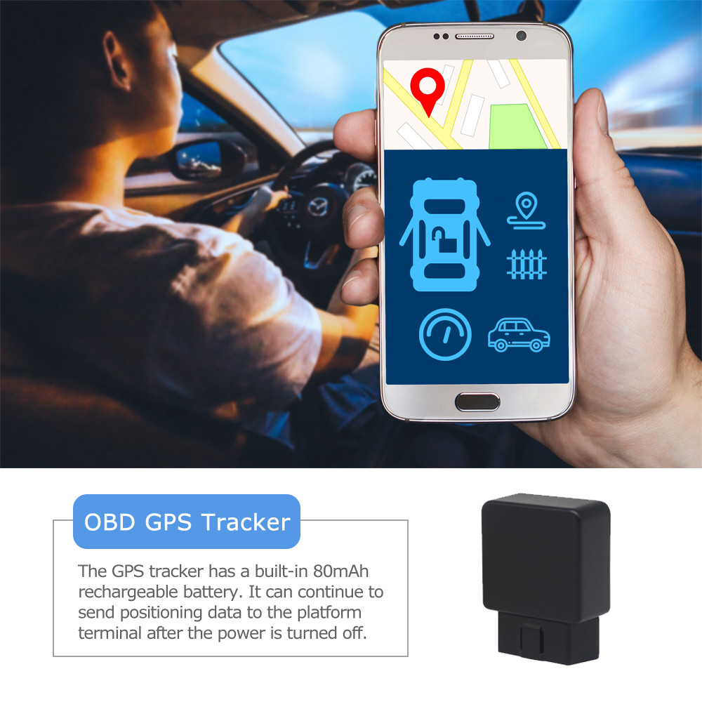 Polymer Lithium 4G GPS Tracker Obd Diagnostic 2G 3G 4G GSM WIFI LBS Hybrid