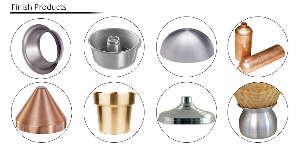 Industrial Metal Spinning Machine For Stainless Steel Utensils Kitchenware