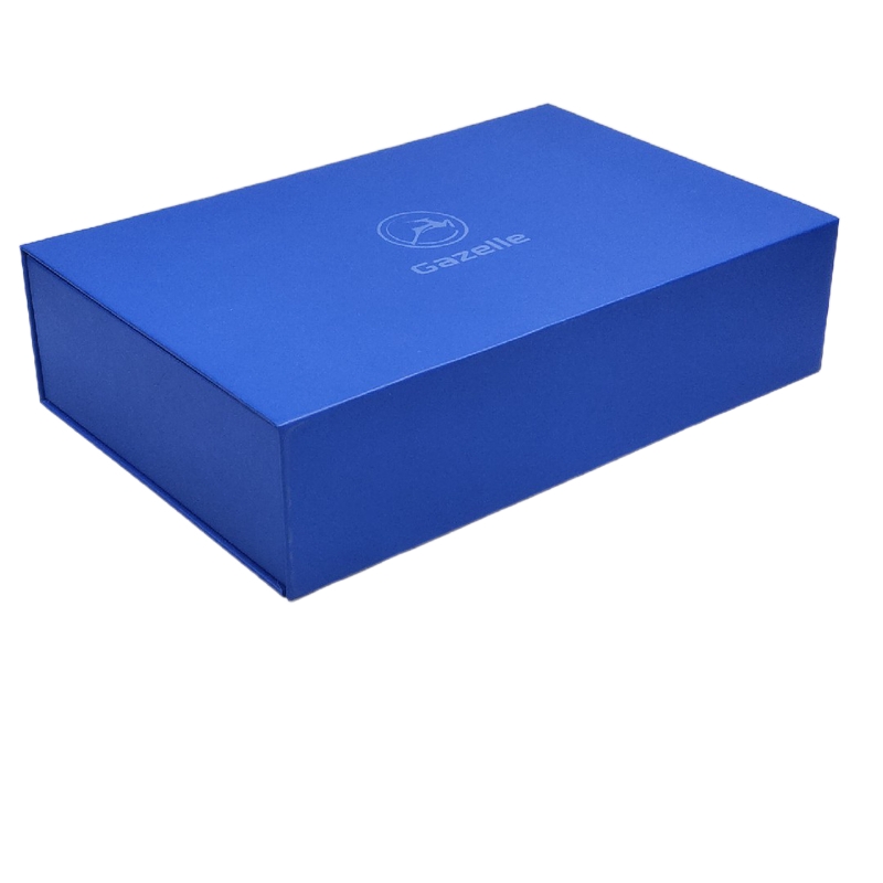 Custom Screen Printing Logo Plain White Magnetic Folding Gift Box For Your Requirements