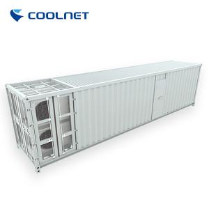  20 Foot 6 Racks Portable Modular Data Center With Inrow Air Conditioner Manufactures