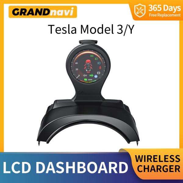 Quality 2.1 Inch Car Dashboard Display Speedometer Digital Lcd Cluster Instrument Panel Cluster Tesla for sale