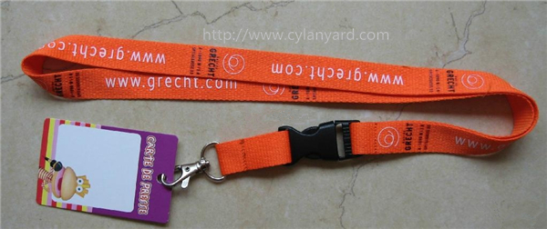imprint polyester badge lanyards