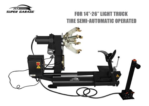 400V Semi Automatic Tyre Changer , 26'' Truck Tyre Changing Equipment 780mm