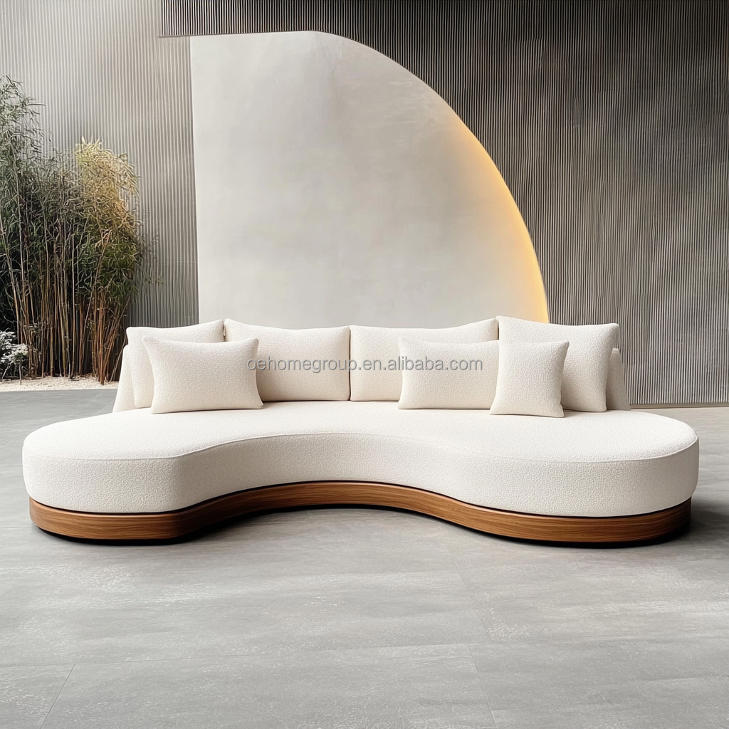 Living Room Furniture Nordic Velvet Sofa Light Luxury Creative Double Seat Sofa Chair With Fabric Covering Material