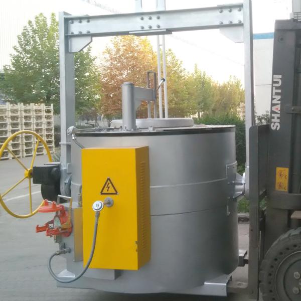 Aluminum Melting Crucible Furnace Heat Temperature Alloy Casting Smelting