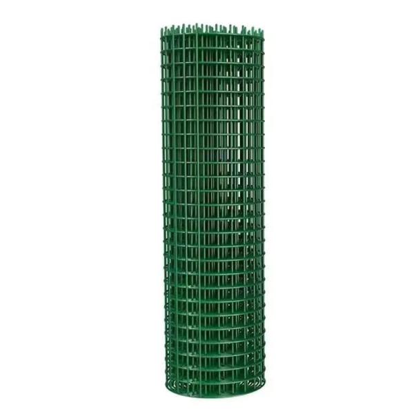 Manufacture Price High Strength Reinforcing 30 x 30mm Green Color PVC Coated
