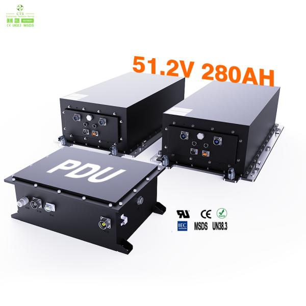 Quality CTS Electric Boat Battery Module 51.2V 280Ah Marine Lithium Battery Support Connect in Series or Parallel for sale