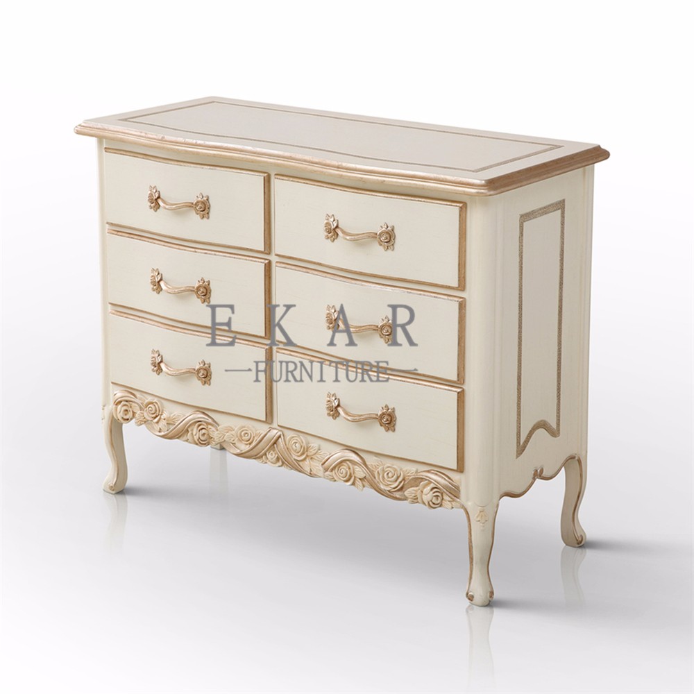 Villa High Cabinet Luxury Bedroom Furniture Dubai Chest Drawer