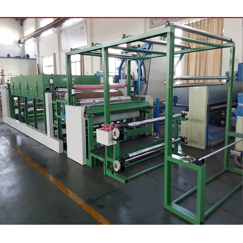 Video Technical Support Fleece Fabric to Abrasive Sand Paper Laminating Machine