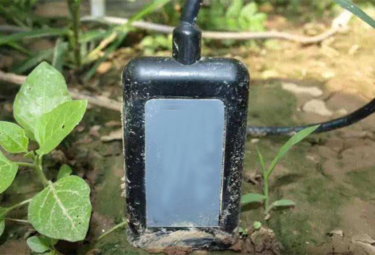 Irrigation Capacitive Soil Moisture Temperature Sensor Waterproof RS485 -30-70C IP68