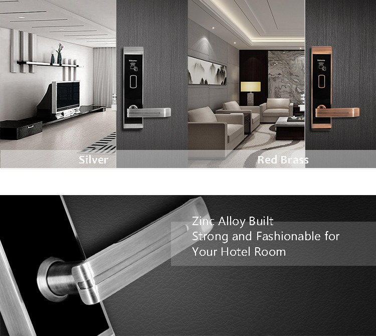 Modern Smart Digital Front Door Lock , Remote Control Electronic Home Locks