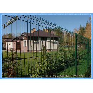 China PVC Coated Security Wire Mesh Fence With 3D Curved For Farm And Cattle on sale