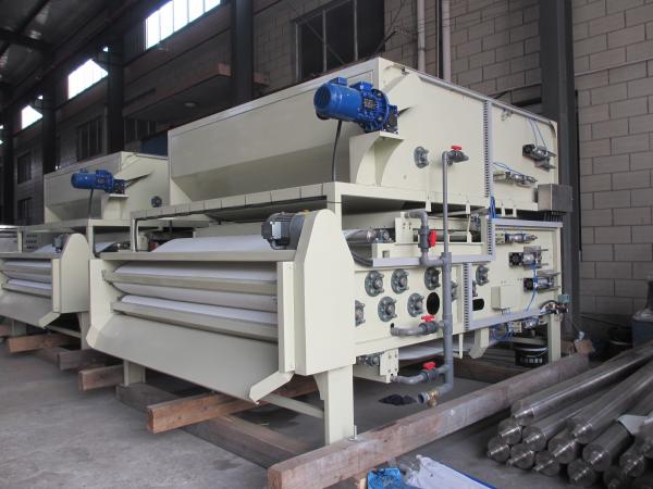 Sludge Dewatering Belt Filter Press For Etp Sludge In Wastewater Treatment