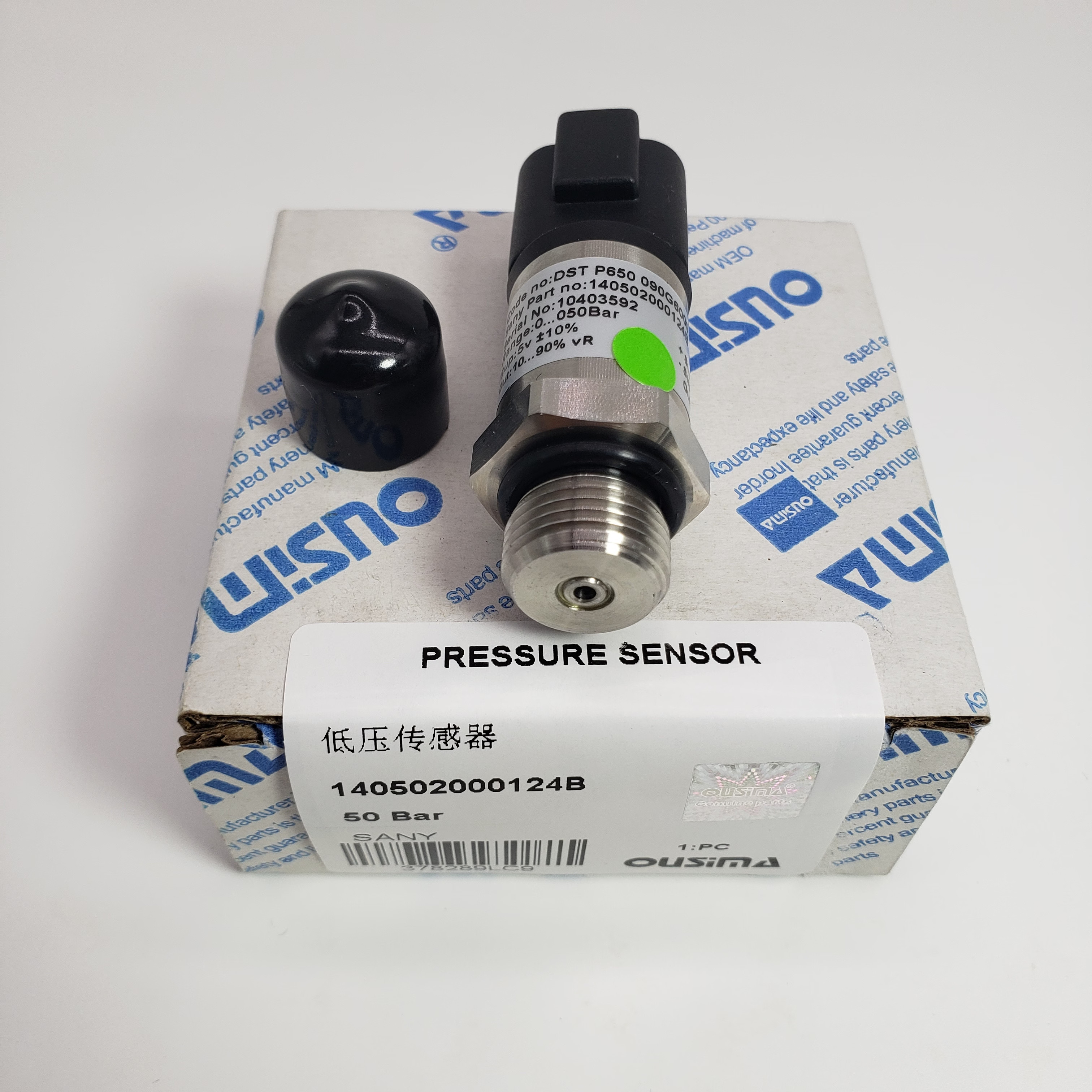 Pressure Sensor 140502000124B 50 Bar For SANY