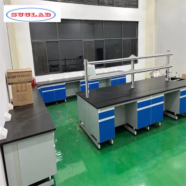 Quality As Drawing - Lab Workbenches with Multiple Compartments and Design flexibility for sale