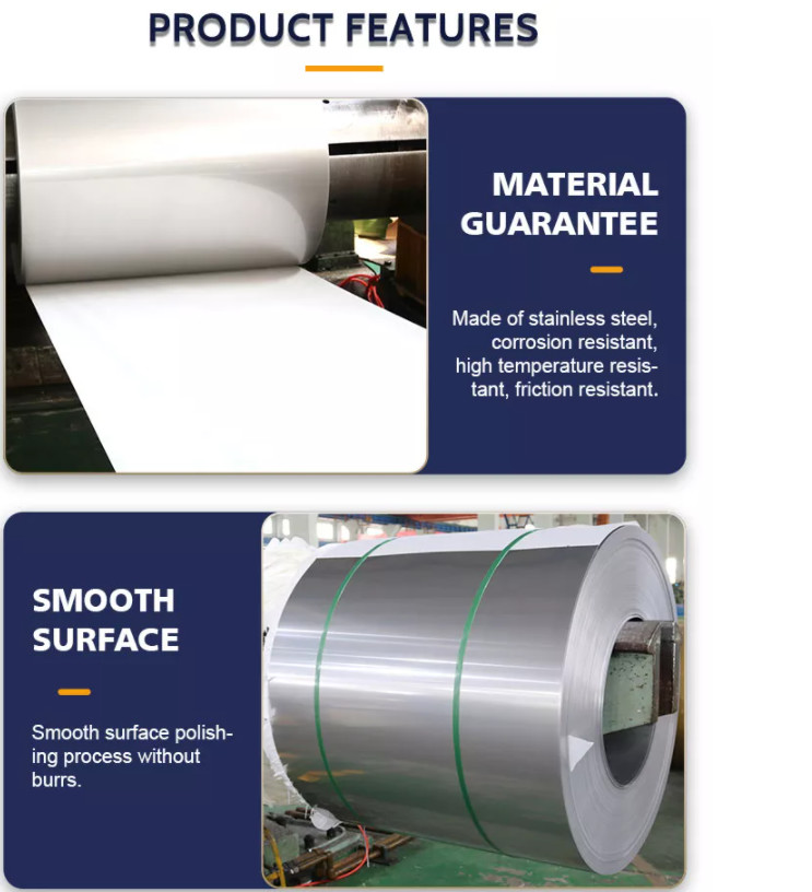 2mm 201 301 304 430 Stainless Steel Cold Rolled Coil For Medical Devices